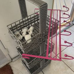 Organizer Door Hanging Rack Plug Ins