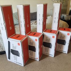 JBL 3.1.2 Ch. Cinema SB595 Dolby Atmos Home Theater Soundbar ~ 430 Watt Massive Bass w/ Wireless Subwoofer