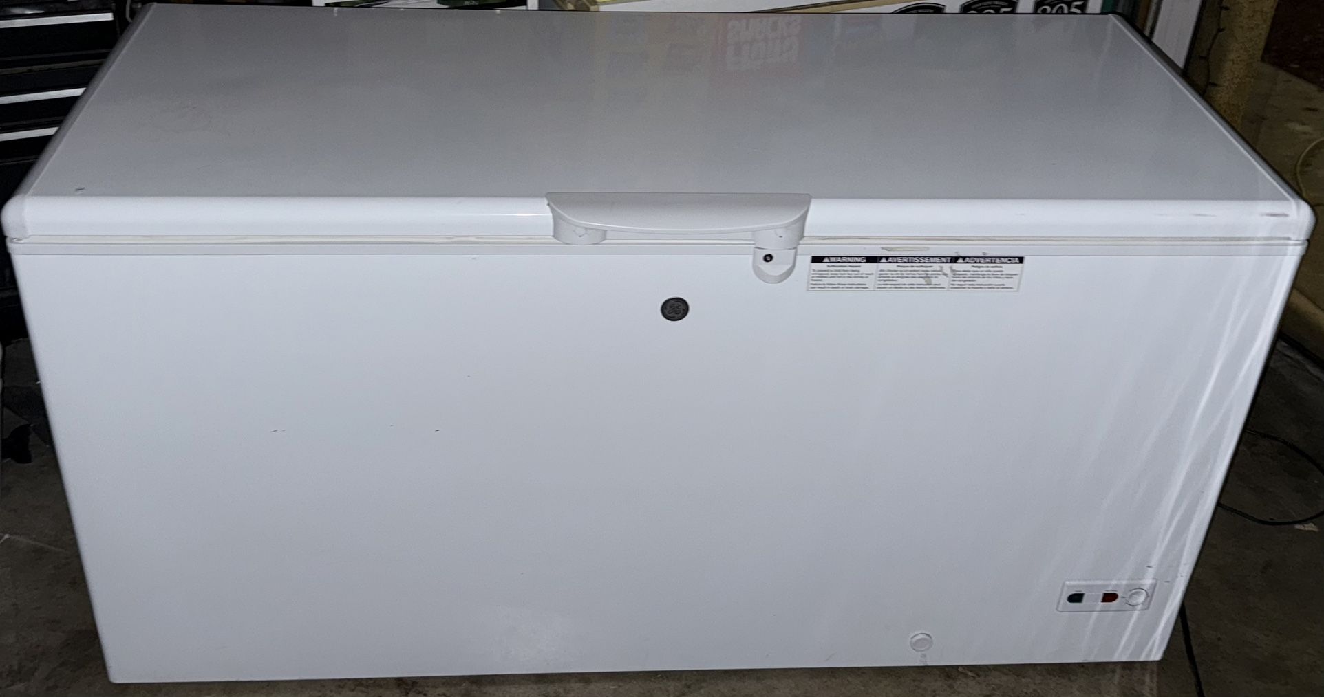 65 Inch Wide 15.68 Cu. Ft. Capacity Deep Freezer