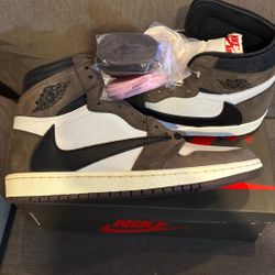 Nike Jordan 1 Travis Scott Size 9.5, 11 - 10/05