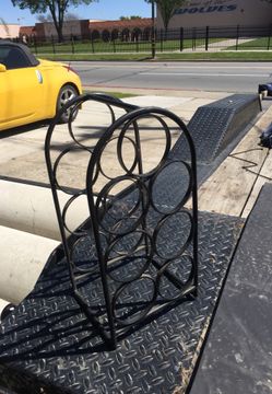 Wine rack wine battle holder