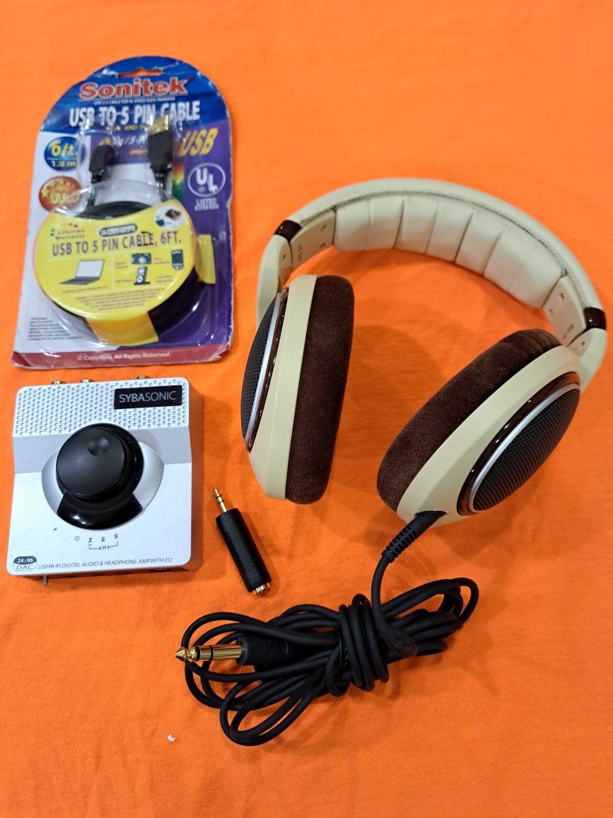 SENNHEISER HD 598 OVER-EAR HEADPHONES-BROWN