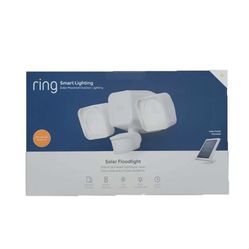 Ring - Smart Lighting Solar Floodlight - White