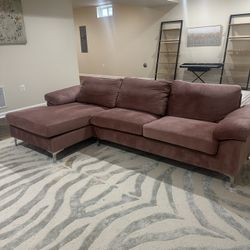 Blush Sofa 