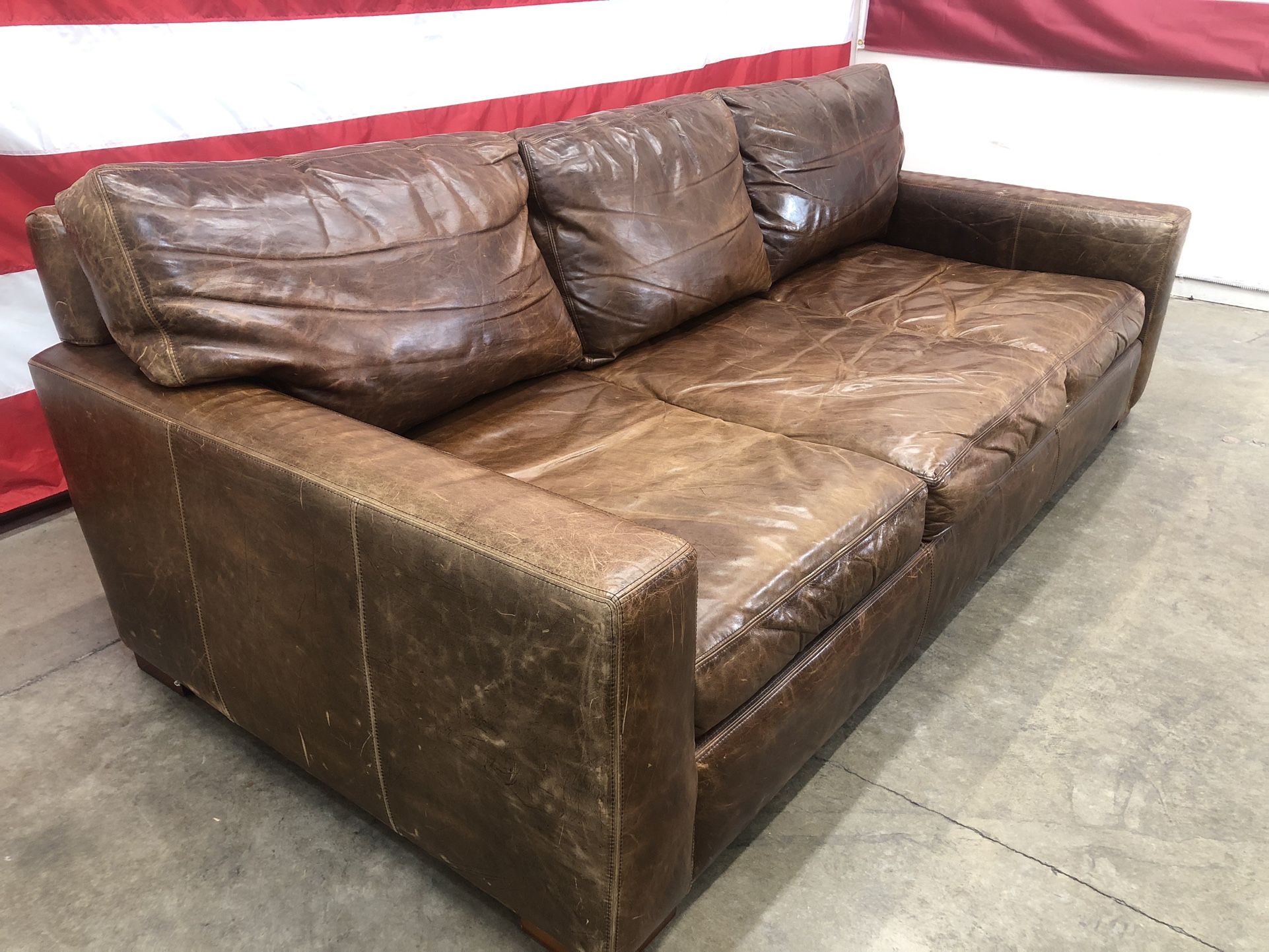 Free Delivery - Restoration Hardware Maxwell Couch