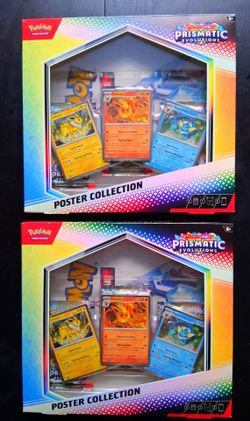 Pokemon Prismatic Evolutions Poster Collection