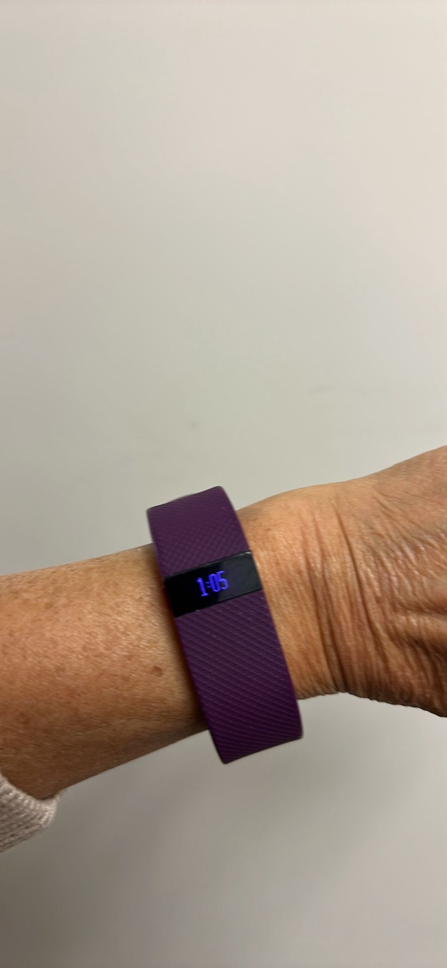 Fitbit Heart Rate and Activity Tracker FB 405 Purple Large