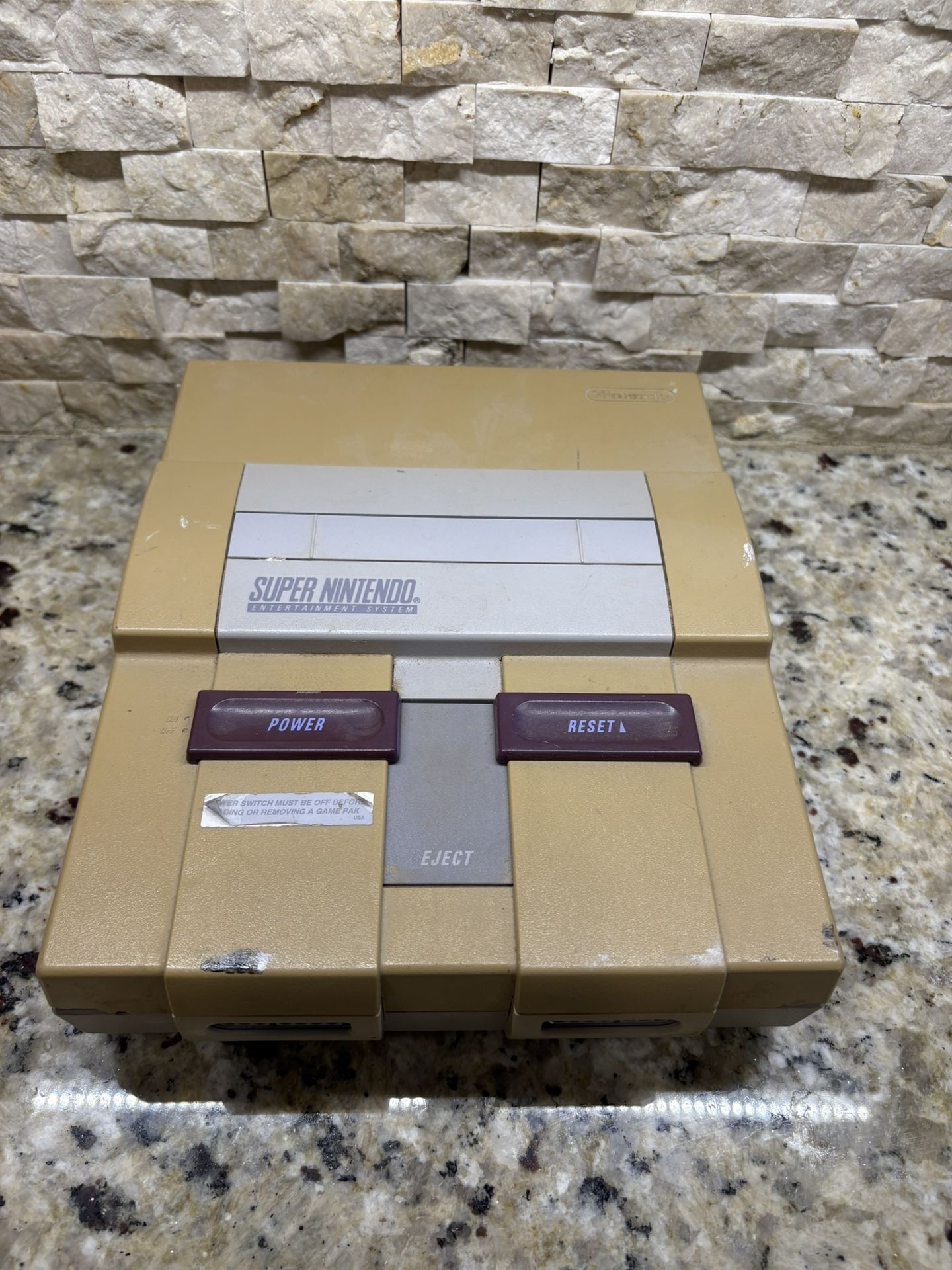 Super Nintendo SNES Console