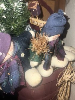 Snowman Wall Decor Christmas (Handmade)