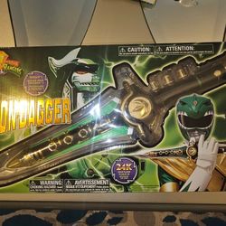 Green Ranger Dragon Dagger 24 K