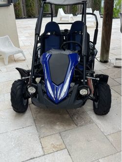 Trailmaster Blazer i200R Electric Go-Kart, 48V Lithium Battery, Fully Automatic with Reverse, LED Headlight