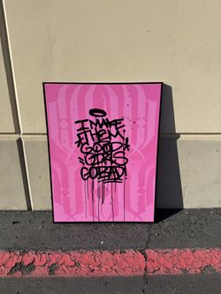 Framed Hand Painted Artwork