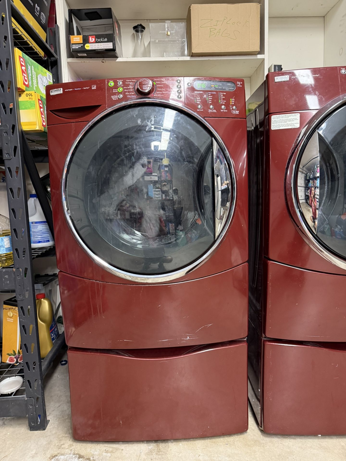 Kenmore Elite Washer With Pedestal-Great Working Condition 