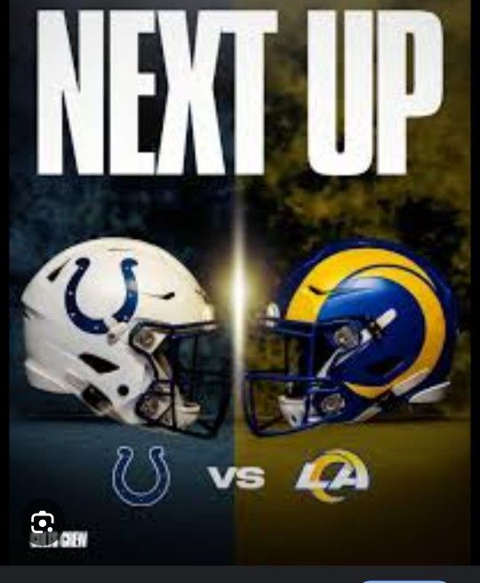 Rams Colts Tickets Section 229