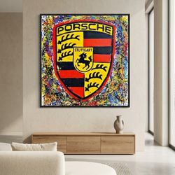 Custom Porsche Painting 1 Of 1 