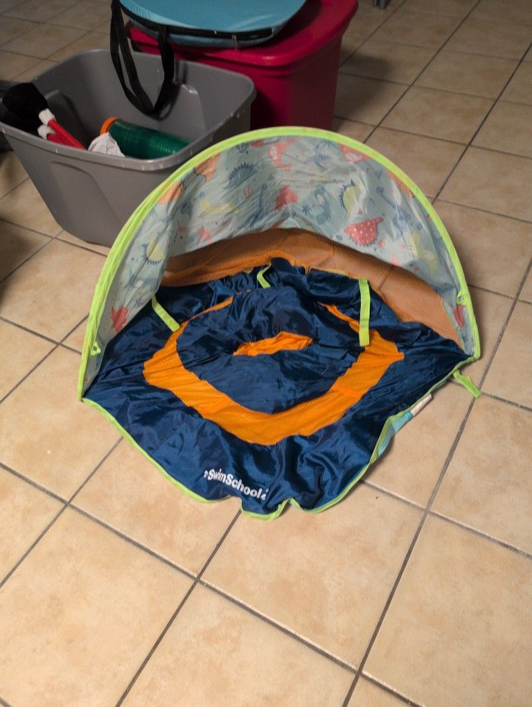 Baby Swim Float with Canopy – SwimSchool