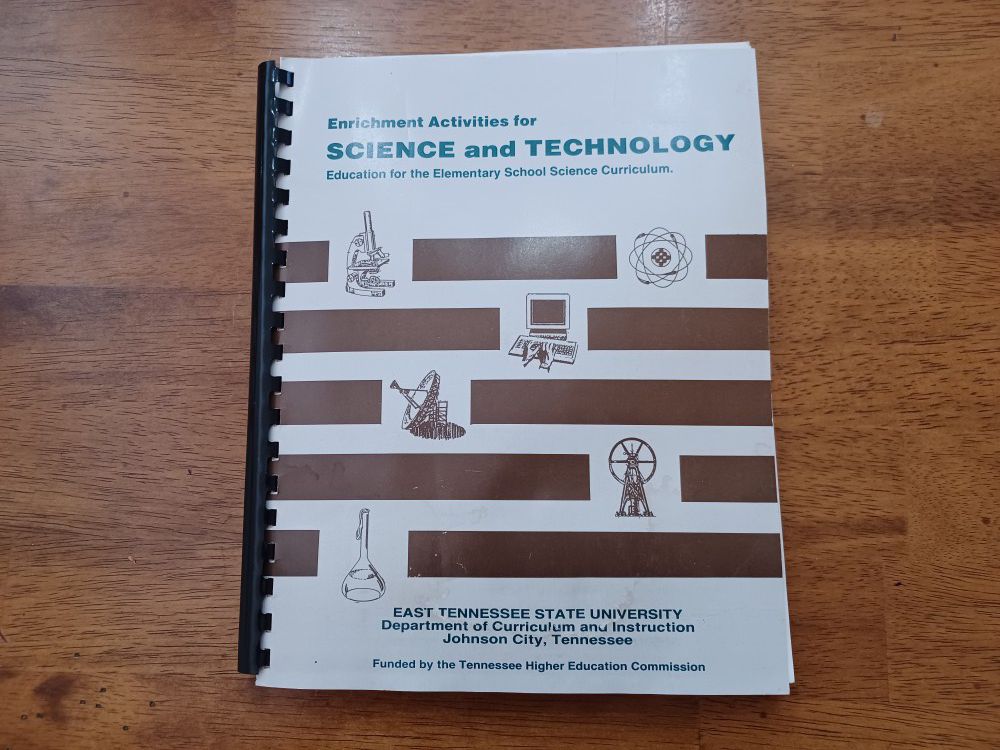 Teacher - Education Booklet; Enrichment Activities For Science.0