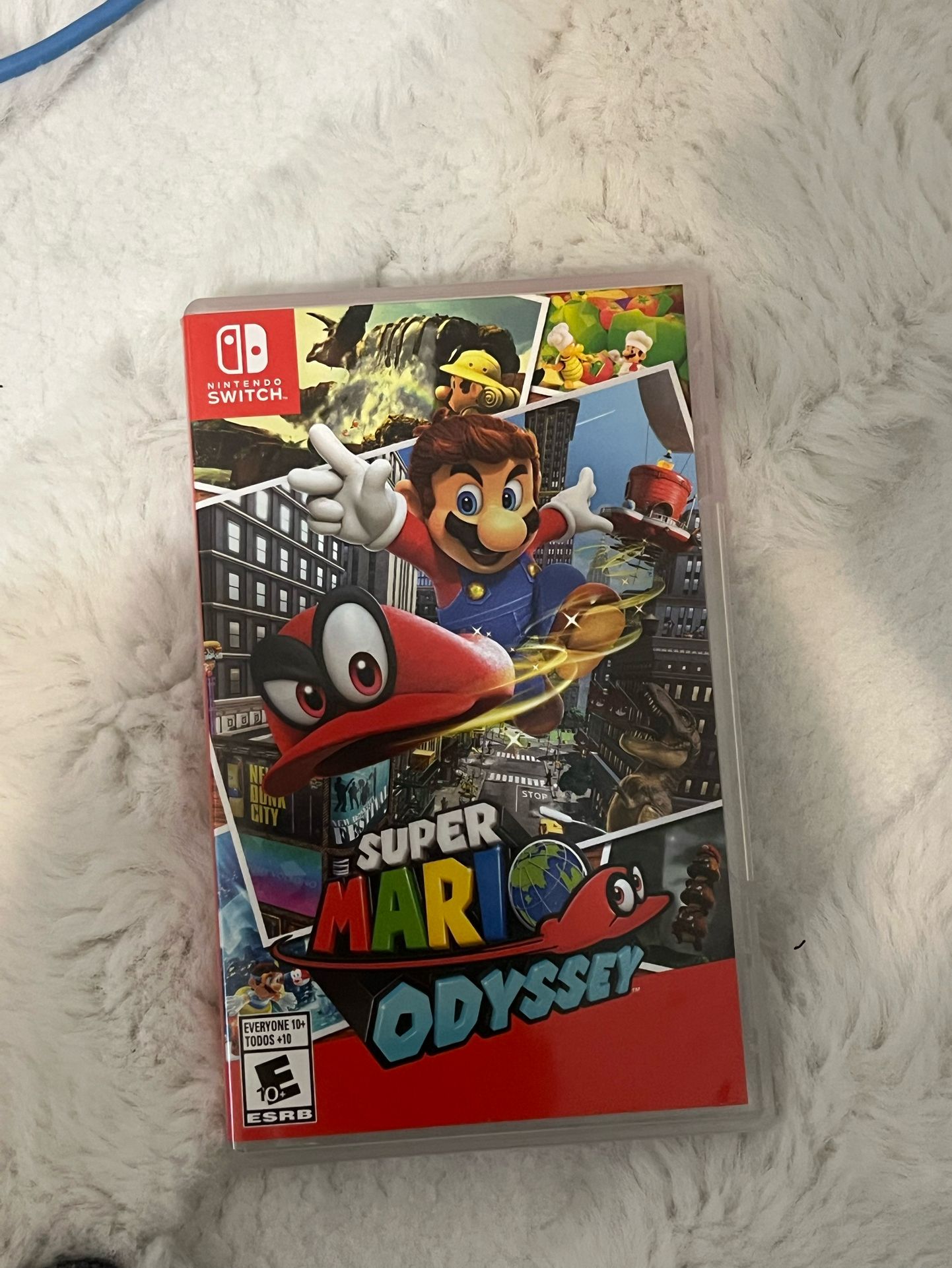 Super Mario Odyssey Nintendo Switch With 2 Free Amibo Coins