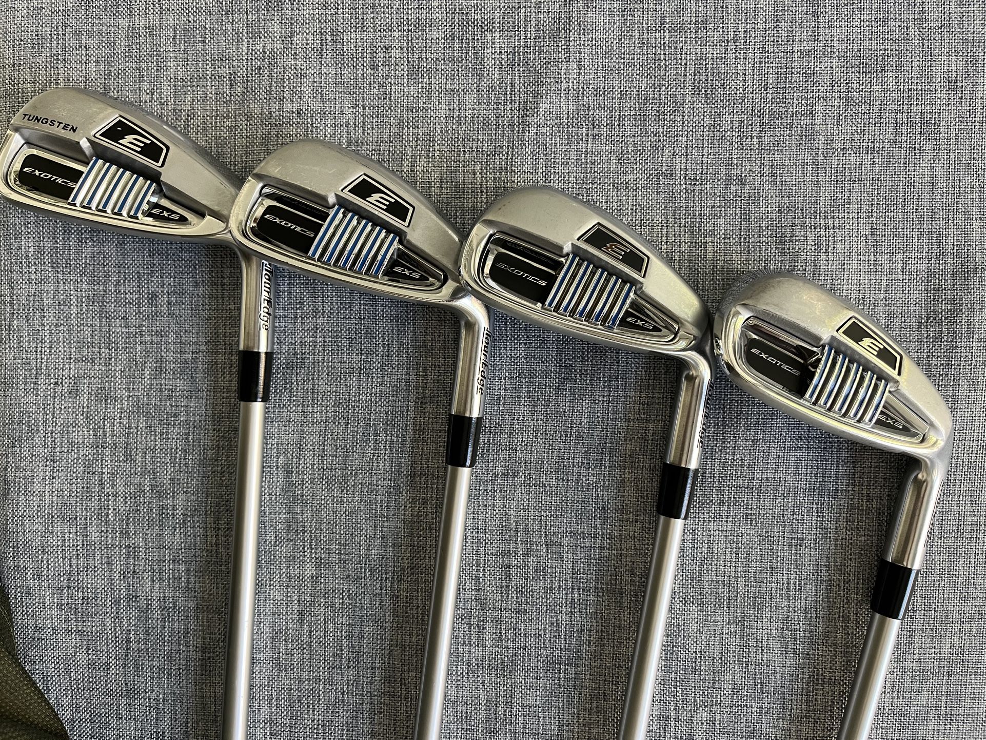 Tour Edge Exotics 7 PW Irons A Flex