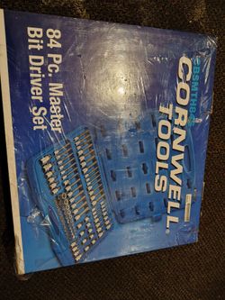 Cornwell tools 84 pc. Master bit driver set