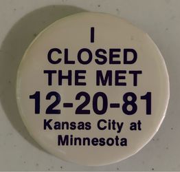 I closed the Met. 12-20-1981 button