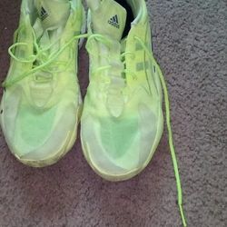 green Adidas