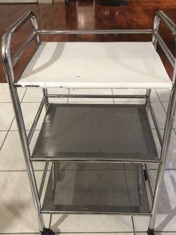 3 story organizer with wheels (cart)