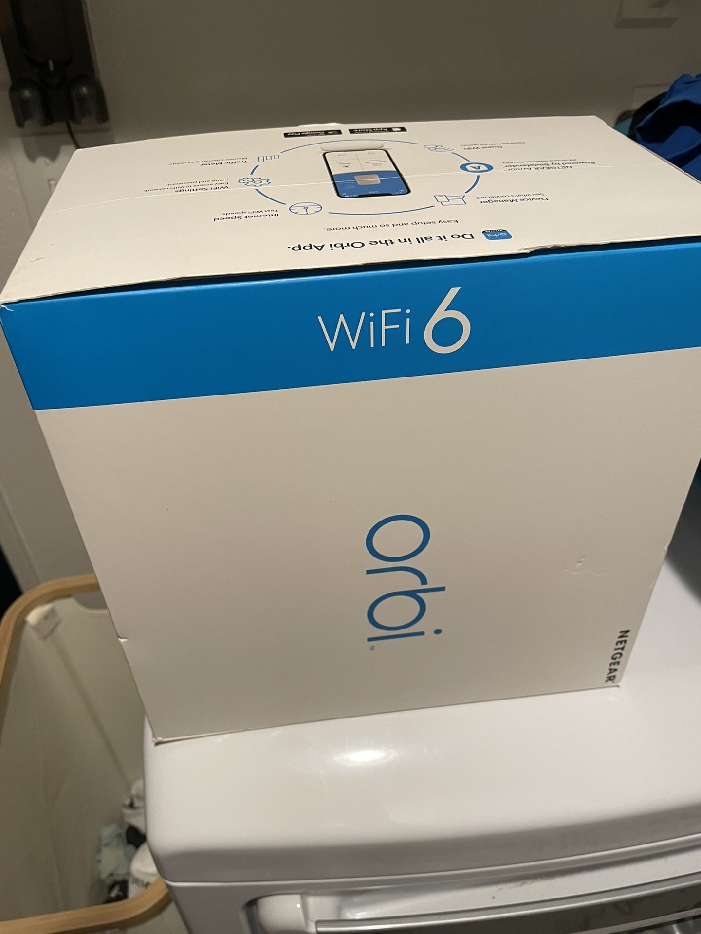 NETGEAR - Orbi 660 Series AX3800 Tri-Band Mesh Wi-Fi 6 System (3-pack) - White