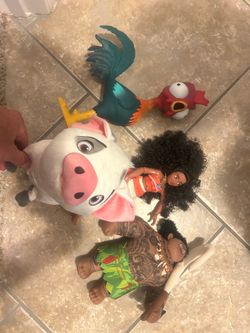 Disney Moana set of 4 toys