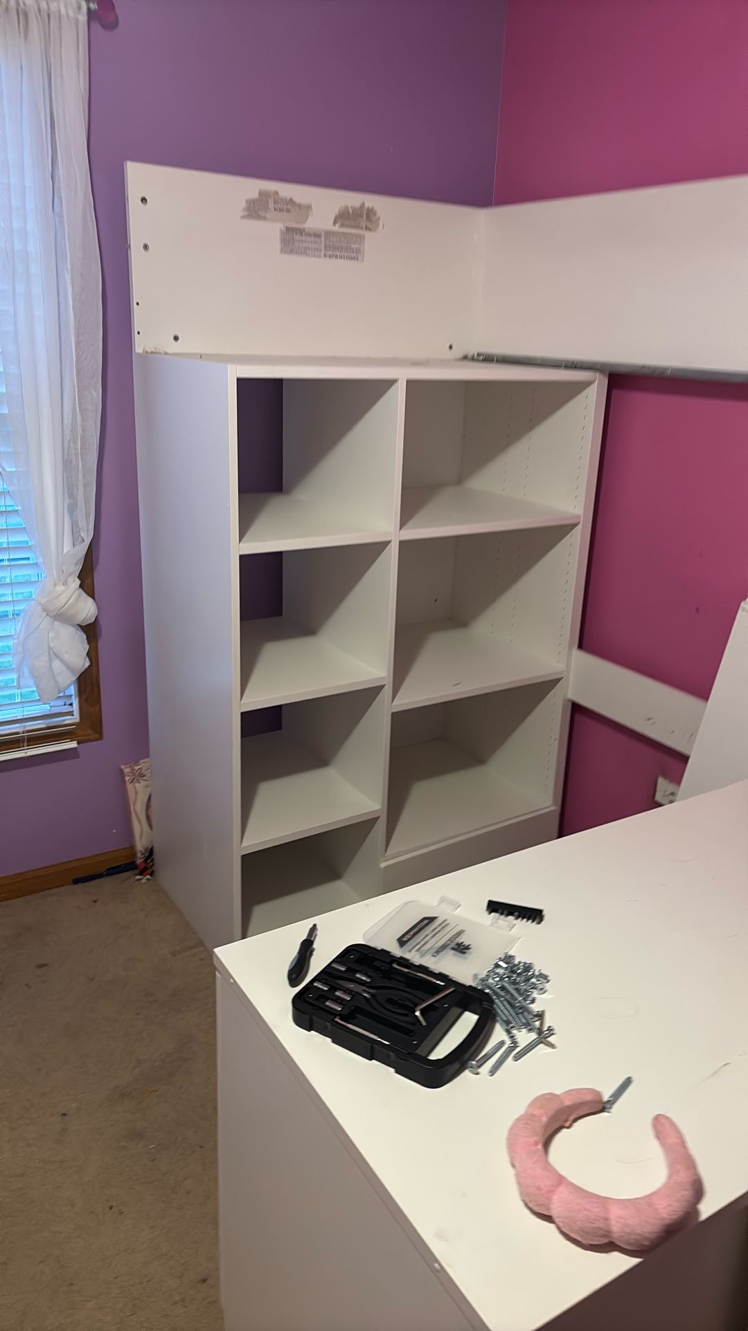 Ikea Loft Bed with desk