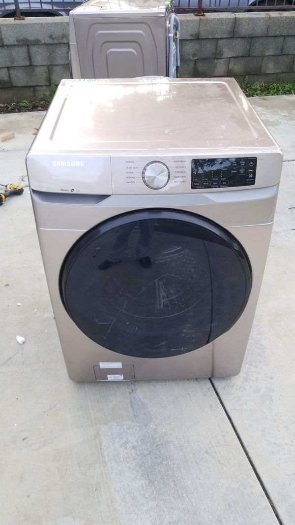 est Seller Samsung 4.5 cu. ft. HighEfficiency Champagne Front Load