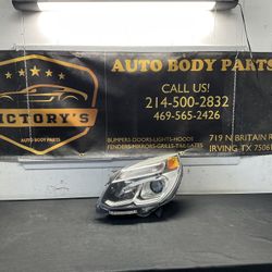 CHEVY EQUINOX 2016-2017 LH HEADLIGHT OEM HALOGEN 