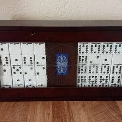 Vintage Dominoes set. Bicycle Brand