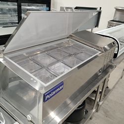 40" Pans Refrigerator NSF New Warranty 