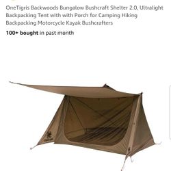 New, Ultralight Backpacking Tent/Shelter. Retails $120