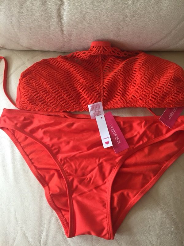 Women’s Deep Orange Bikini