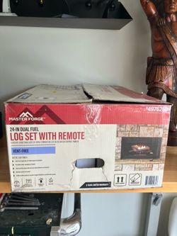Master Forge 24 inch Gas Logs set (For Parts)