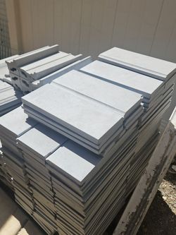 Rare Natural Limetone Base Moldings