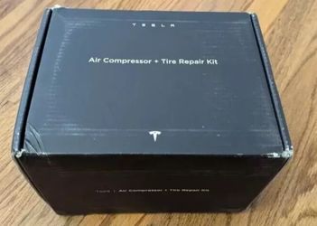 Tesla Air Compressor + Tire Repair Kit 3.0 (Brand New, Sealed)