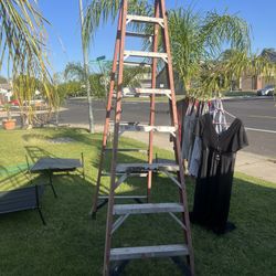 8ft Ladder Aluminum/fiberglass