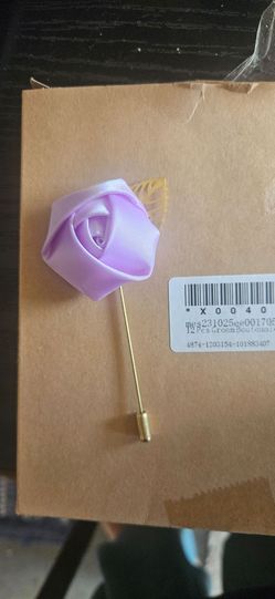 36 purple pins