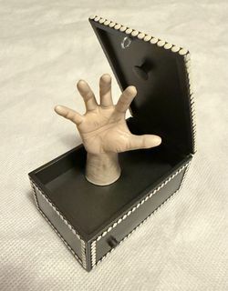 NEW Hallmark Keepsake 2025 The Addams Family “Thing” Magic Sound Ornament – Christmas  Brand new 2025 Hallmark Keepsake The Addams Family “Thing” Magi
