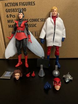 marvel legends  ant man & wasp 2 pack loose / complete