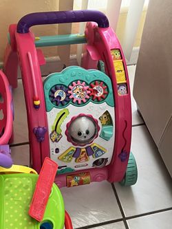 Little Tikes 3-in-1 Activity Walker- Pink