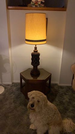 Free table and lamp