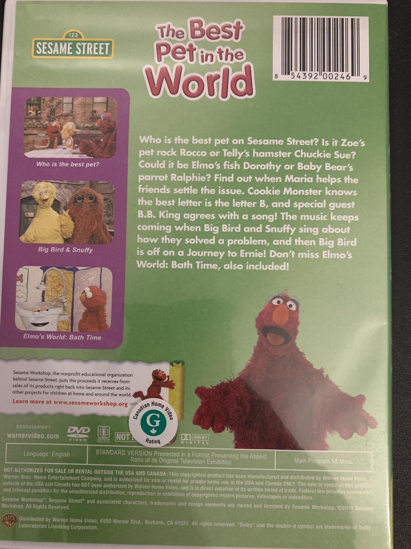 その他 Best Pet in the World [DVD] Amazon.com: Sesame Street: The Best Pet in the World : Emily