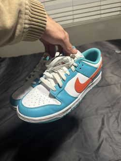 Nike Dunk Low Miami Dolphins (size 9)
