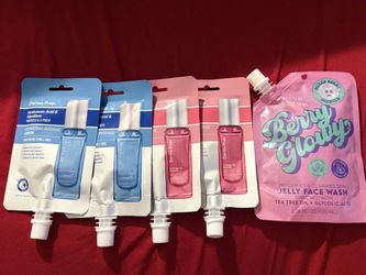 Derma Prep Serums & Berry Glowy Face Wash Bundle