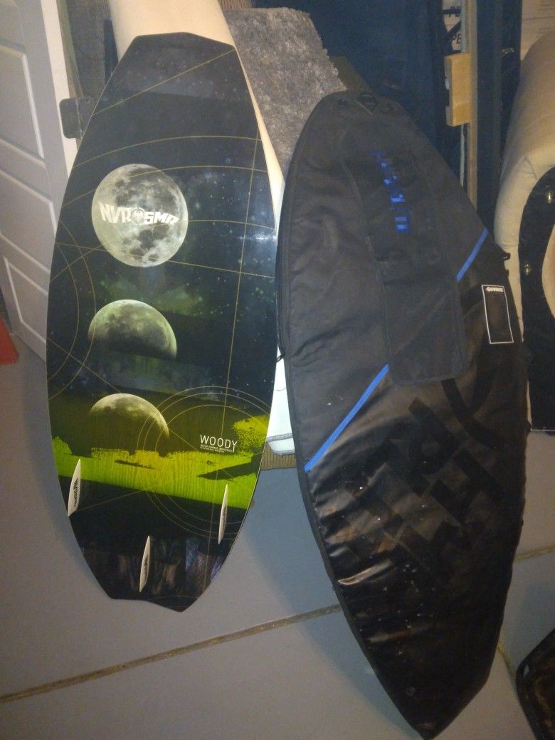 Never Summer Woody Wakeskate / Surfboard