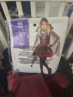 Dark Vamp halloween custome